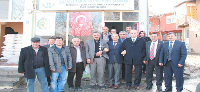 Tarım Kredi Kooperatifi Olur Hizmet bürosu açıldı
