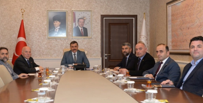 2. OSB yönetimi toplandı