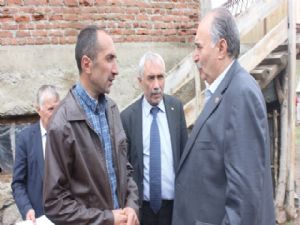Yılmaz, Tortum'da destek turunda