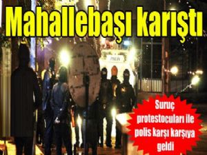 Erzurum'da Suruç protestosu sonrası olaylar çıktı...