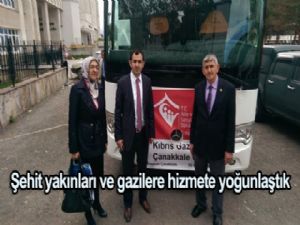 ASP İL MÜDÜRÜ ABDULHAKİMOĞULLARI: "ŞEHİT YAKINLARI VE GAZİLERE YÖNELİK HİZMETLERE YOĞUNLAŞTIK"