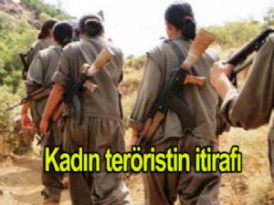 TESLİM OLAN KADIN TERÖRİST: "HALKTAN DESTEK GÖREMİYORUZ"