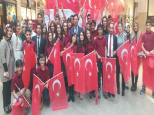 Bilge koleji'nin gençleri kahraman çocukları unutmadı