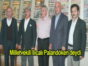 Milletvekili Ilıcalı Palandöken'deydi