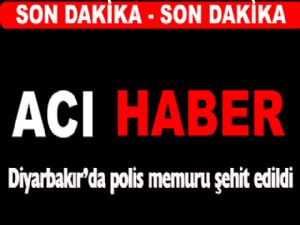 Diyarbakır'dan acı haber: 1 şehit