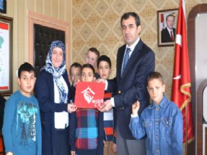 DEVLET KORUMASINDAKİ ÇOCUKLARDAN YENİ YIL ZİYARETİ