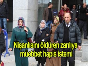 BURCU ŞENGEL'İ 27 YERİNDEN BIÇAKLAYAN ZANLIYA MÜEBBET HAPİS İSTEMİ