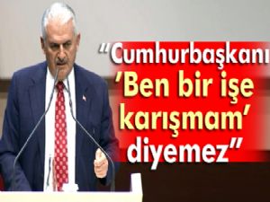 Yıldırım: "Cumhurbaşkanı 'Ben bir işe karışmam' diyemez"