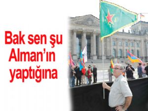Bak sen şu Alman'ın yaptığına