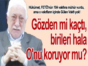 Gözden mi kaçtı, birileri hala O'nu koruyor mu?