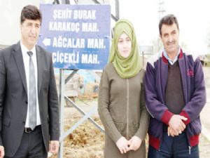 FETÖ'nün doğduğu mahalleye Cerablus şehidinin adı verildi