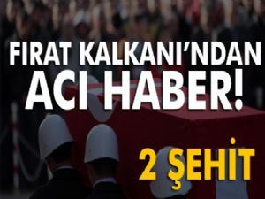 Fırat Kalkanı'ndan acı haber: 2 şehit