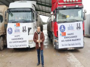 ESTP Başkanı Güvenli: Yardım TIR'ları sınırı geçti