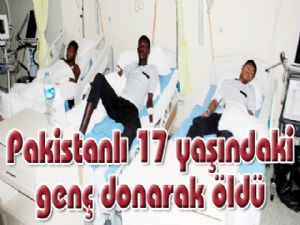 Pakistanlı 17 yaşındaki genç donarak öldü