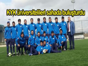 KYK, üniversitelileri sahada buluşturdu