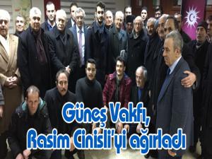 Güneş Vakfı, Rasim Cinisliyi ağırladı