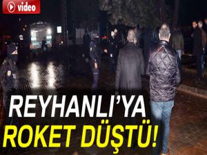Reyhanlıya roket düştü