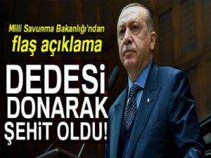 Cumhurbaşkanı Erdoğan'ın dedesi için Milli Savunma Bakanlığı'ndan flaş açıklama