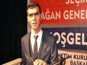 27 yaşında oda başkanı Erzurumda seçildi