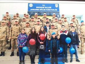 Kent Konseyi Çocuk Meclisinden Jandarma Bölge Komutanlığına ziyaret