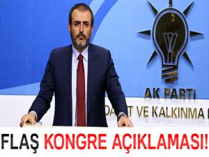 AK Partinin büyük kongresi bayram sonrası