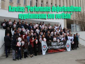 Karataş: Öğretmen örselenmemeli, önemsenmeli