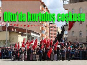 Oltuda kurtuluş coşkusu