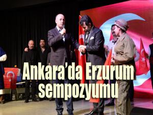 Ankarada Erzurum Sempozyumu