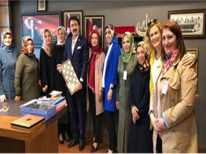 Aydemir TBMMde Tatbikat İlköğretim Okulu öğrencilerini ağırladı