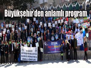 Büyükşehirden anlamlı program