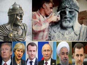 Heykeltıraş Murat Alınak: Suriye barışı için ortak idolünüz Selahaddin Eyyubi olsun