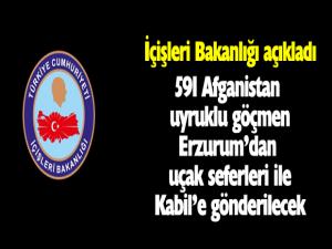 İçişlerinden Afgan göçmen açıklaması