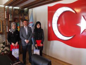 TÜBİTAK Türkiye ikincisi öğrencilerinden Yıldıza ziyaret