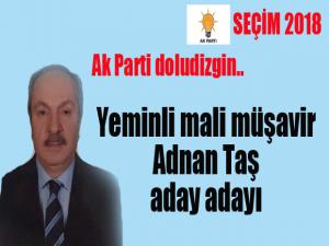 AK Parti doludizgin... Yeminli Mali Müşavir Adnan Taş aday adayı