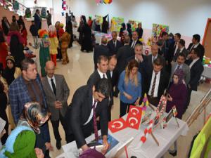 Aşkalede Çocuk Gelişimi ve Eğitimi yılsonu sergisi