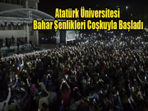 Atatürk Üniversitesi Bahar Şenlikleri Coşkuyla Başladı