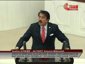 Aydemir TBMMde dadaş vefasını paylaştı