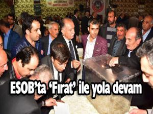 ESOBta Fırat ile yola devam