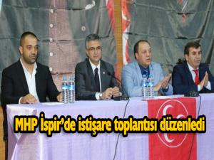 MHP İspirde istişare toplantısı düzenledi