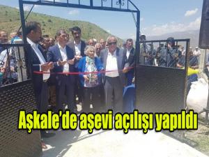 Aşkalede aşevi açılışı