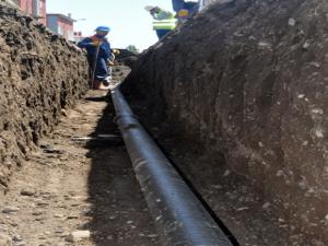 Büyükşehir ilçelerde altyapı seferberliğine devam ediyor