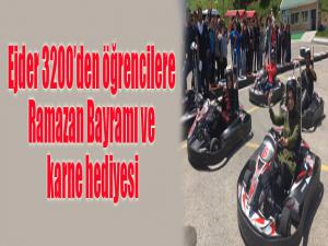 Ejder 3200den öğrencilere Ramazan Bayramı ve karne hediyesi