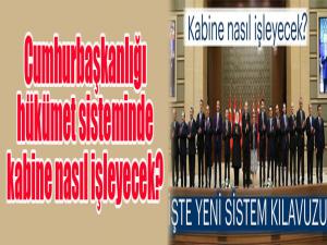 Cumhurbaşkanlığı Hükümet sisteminde kabine nasıl işleyecek? İşte detaylar