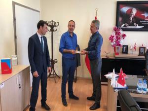 Göç İdaresi Geri Gönderme Merkezi Müdürü Garip Aşkaleye veda etti