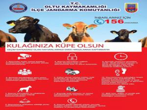 Jandarmadan Kulağınıza küpe olsun uyarısı