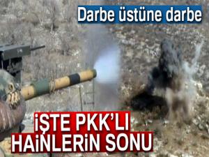 Şırnak kırsalında PKKya darbe üstüne darbe