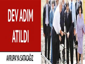 Avrupaya gaz satısı için dev bir adım atıldı