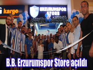 B.B. Erzurumspor Store açıldı