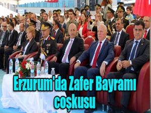 Erzurum'da Zafer Bayramı coşkusu