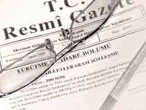 YAŞ kararları Resmi Gazetede